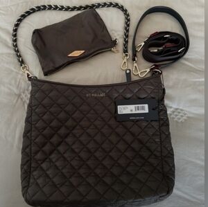 MZ Wallace Quilted Crossbody Bag.